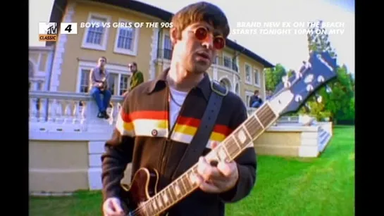 Oasis - Dont Look Back In Anger (MTV Classic UK) Boys vs Girls Of The 90's. 4 место