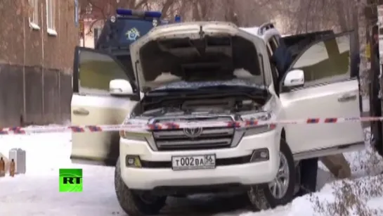 Видео с места двойного убийства в Оренбурге