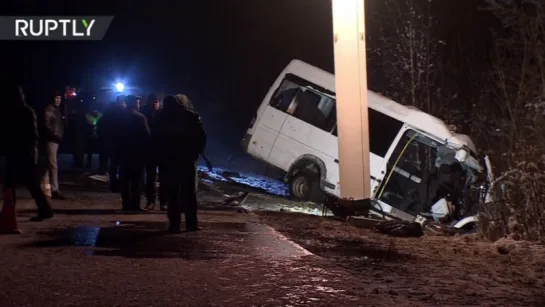 Крупное ДТП в Марий Эл: видео с места трагедии