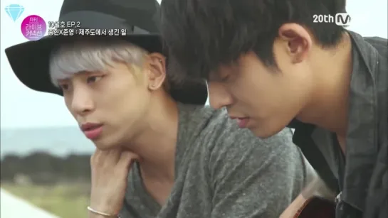 [151013] Jonghyun & Joon Young (Cut) - Monthly Live Connection (рус. саб)