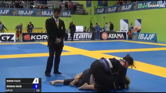 Marion Staats vs Bogdana Golub IBJJF 2017 European Championships