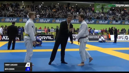 Tommy Langaker vs Bryn Jenkins IBJJF 2017 European