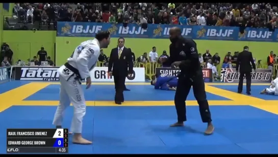 Raul Francisco Jimenez vs Edward George Brown IBJJF 2017 European