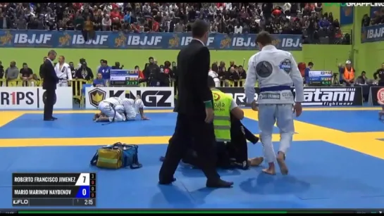 Roberto Francisco Jimenez vs Mario Marinov vs Naydenov IBJJF 2017 European