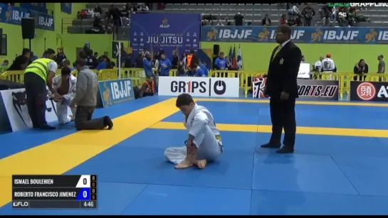 Ismael Boulehien vs Roberto Francisco Jimenez IBJJF 2017 European