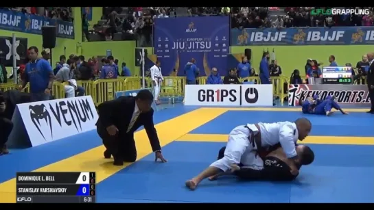 Dominique Bell vs Stanislav Varshavskiy #ibjjfeuro17 #bjj_freaks