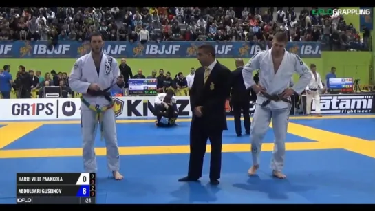 Harri Ville Paakkola vs Abdulbari Guseinov #ibjjfeuro17 #bjj_freaks