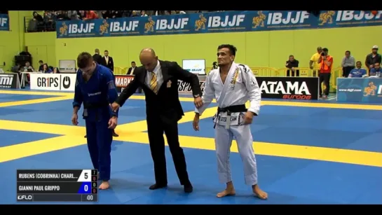 Ruben Cobrinha vs Jianni Grippo final #ibjjfeuro17