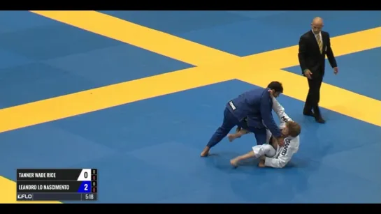 Leandro Lo vs Tanner Rice final #ibjjfeuro17