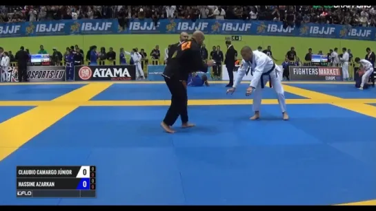 Claudio Calasans vs Hassine Azarkan #IBJJFEURO17