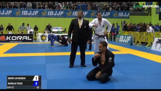 Dmitry Lapchenkov vs Nicholas Tiscoe #ibjjfeuro17