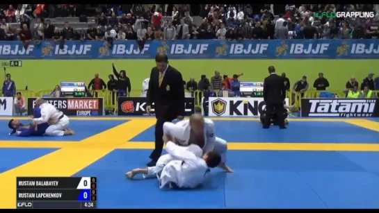 Rustam Balabayev vs Rustam Lapchenkov #ibjjfeuro17