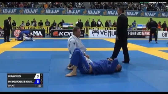 Oleg Vasilyev vs Michael Mckenzie Morris #ibjjfeuro17