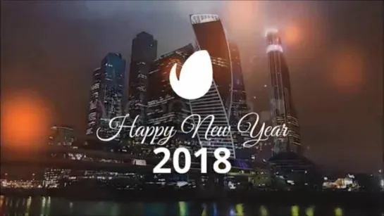 Новогодний бой часов 2018 (Дубаи) / New Year Midnight Countdown Clock 2018 (Dubai).