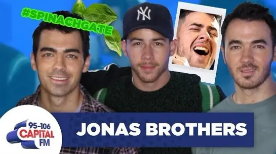 Nick Jonas Calls Out Joe And Kevin Over Spinach In His Teeth