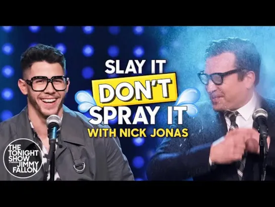 Slay It, Dont Spray It with Nick Jonas [RUS SUB]