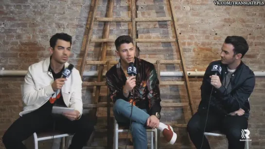 Jonas Brothers reveal YOUR suggestions for What a Man Gotta Do’ [RUS SUB]