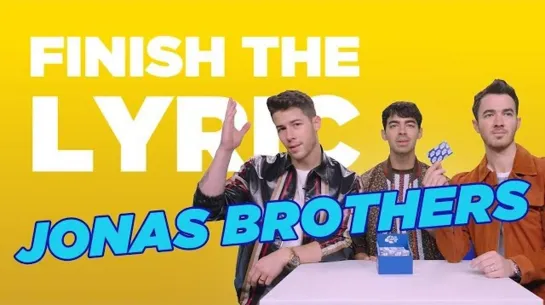 Jonas Brothers Cover Miley Cyrus, DNCE & More | Finish The Lyric | Capital [RUS SUB]