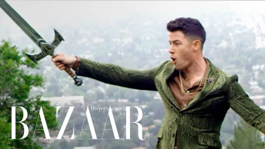 The Jonas Brothers Really, Really Miss Game of Thrones ¦ Harper`s BAZAAR [RUS SUB]