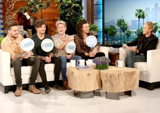 Ellen DeGeneres Show One Direction [RUS SUB]