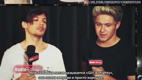 One Direction and Maddie  Tae Radio Disney Insider [RUS SUB]