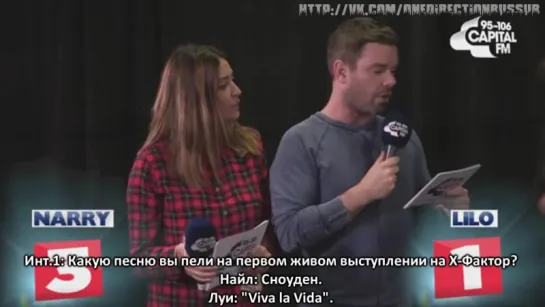 One Direction In The ULTIMATE One Direction Quiz [RUS SUB]