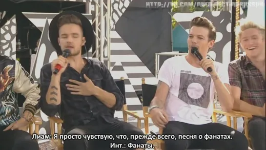 One Directions Full Interview with The View Co-Hosts [RUS SUB]