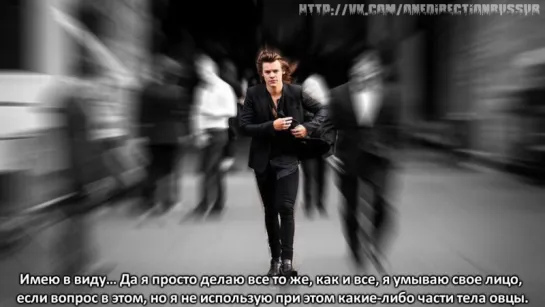 Harry Styles on air with Ryan Seacrest [RUS SUB]