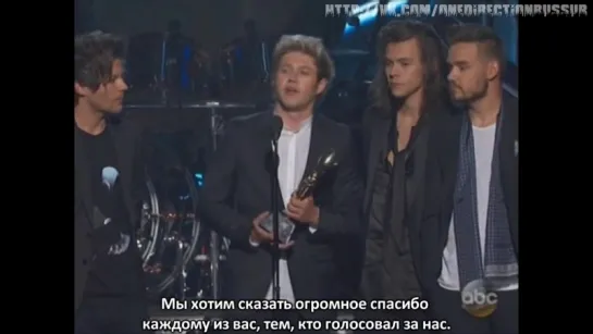 One Direction - Top Duo-Group (2015 Billboard Music Awards) [RUS SUB]