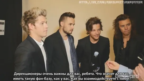 One Direction backstage at the Billboard Music Awards 2015 [RUS SUB]