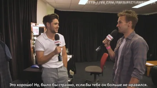 Has Niall got a new album on the way? (Backstage Tour Pt.2) [RUS SUB]