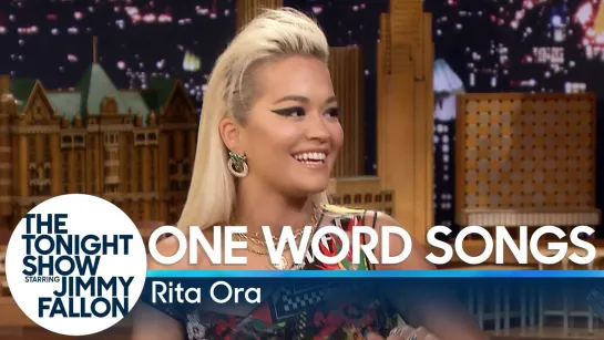 One Word Songs with Rita Ora [RUS SUB]