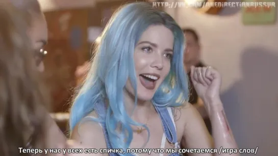 Halsey - Matching Tattoos with Fans (Vevo LIFT) [RUS SUB]