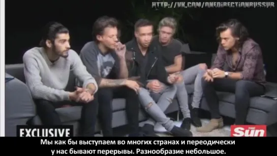 One Direction Interview [RUS SUB]