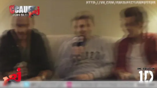 Interview One Direction au Nrj Music Awards 15th Edition 2014 [RUS SUB]