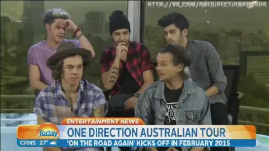 One Direction sit down with Richard Wilkins [RUS SUB]