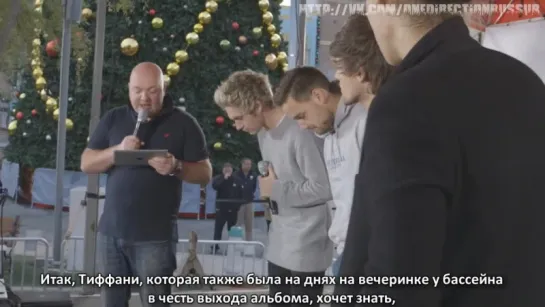 One Direction Orlando Q&A - Influences [Rus Sub]