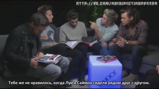 One Direction Interview with Yahoo 2014 [RUS SUB]