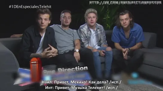 Entrevista de Barbara con One Direction [RUS SUB]