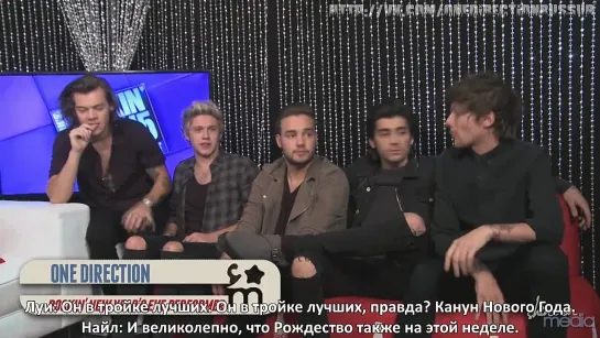 One Direction Tease New Year's Rockin' Eve Performance [Rus Sub]