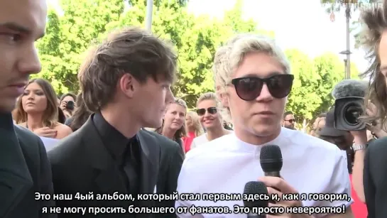 ARIAS 2014: One Direction [RUS SUB]