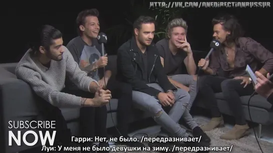 One Direction & Scott Mills At A Secret Location![Rus Sub]