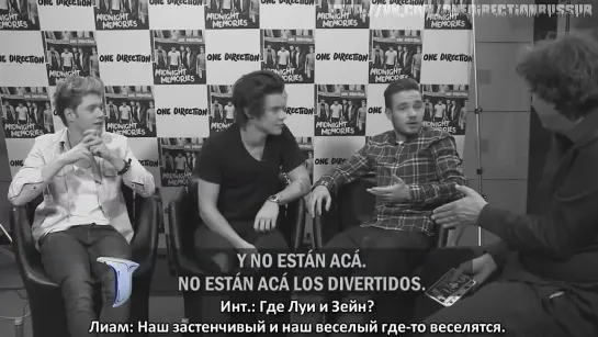 Telenoche - Entrevista a One Direction - Parte 1 [Rus Sub]