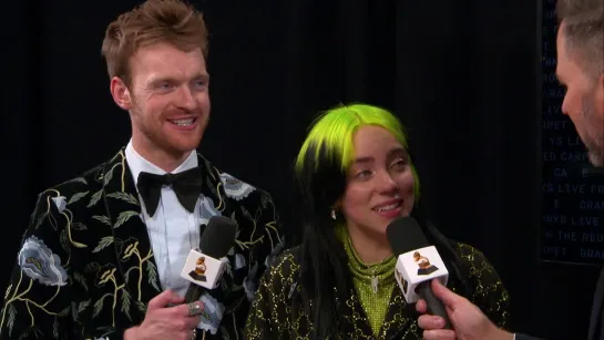 Billie Eilish and Finneas Interview | 2020 GRAMMYs [RUS SUB]