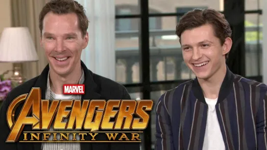 'Avengers: Infinity War': Benedict Cumberbatch and Tom Holland [RUS SUB]