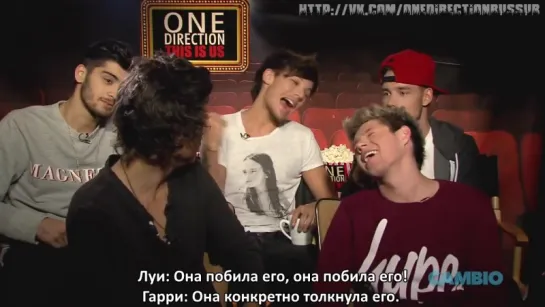 One Direction Spills Craziest Fan Encounters Cambio [RUS SUB]