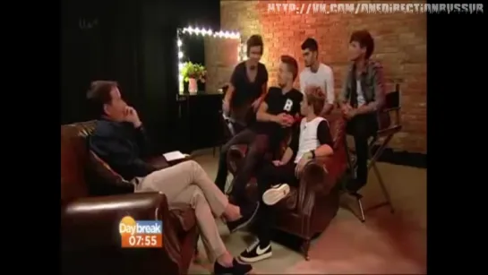 One Direction - Daybreak Interview 20th August 2013 [RUS SUB]