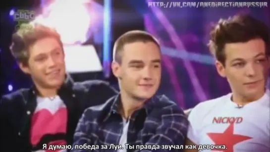 One Direction Interview - Dionne Bromfield [RUS SUB]