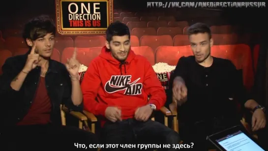 One Direction Interview - Louis, Zayn and Liam Tell All [RUS SUB]