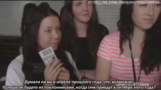 One Direction talk about fame and fans [RUS SUB]